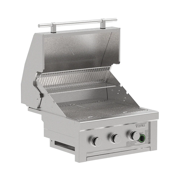 26" Videl Commercial Series 3-Burner Built-In Grill