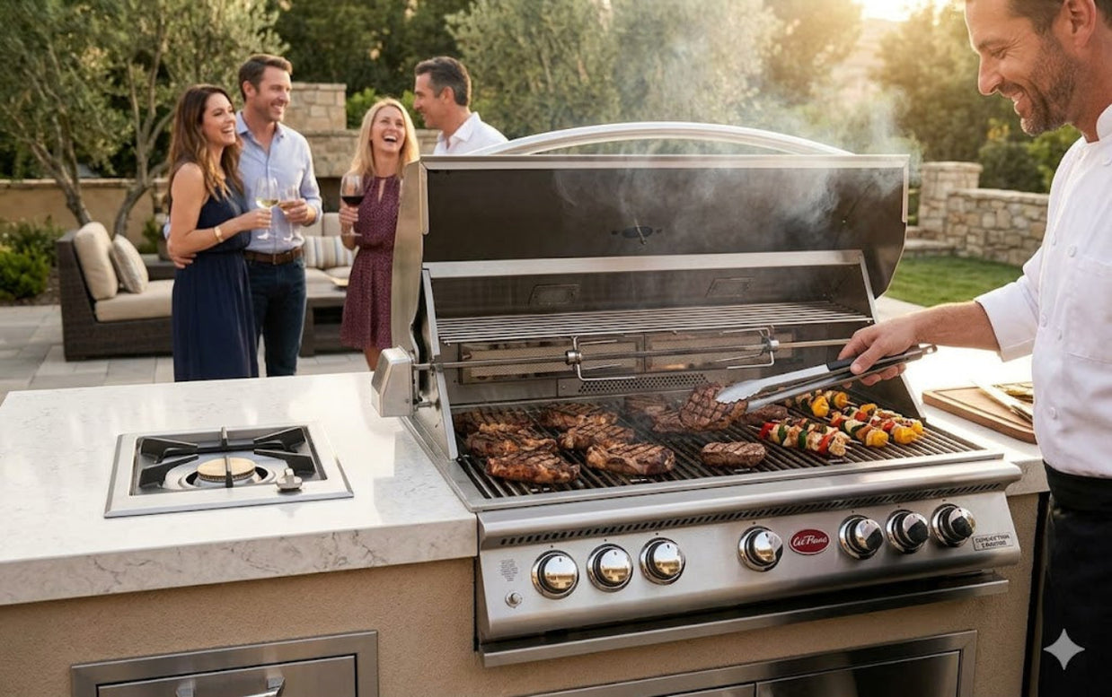 Cal Flame - BBQ Built In Grills Convection 5 BURNER - LP
