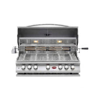 Cal Flame - BBQ Built In Grills P 5 BURNER with Lights, Rotisserie & Back Burner - LP