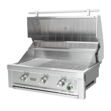 36" Videl Commercial Series - 3 Burner Grill - Built-In 1 Hour Timer