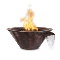 The Outdoor Plus - Cazo Fire & Water Bowl in Hammered Copper