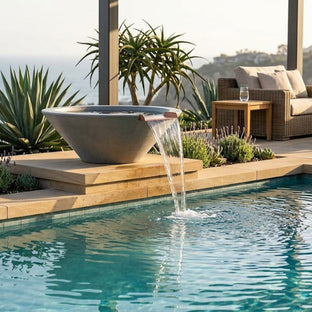 The Outdoor Plus - Cazo Water Bowl in GFRC