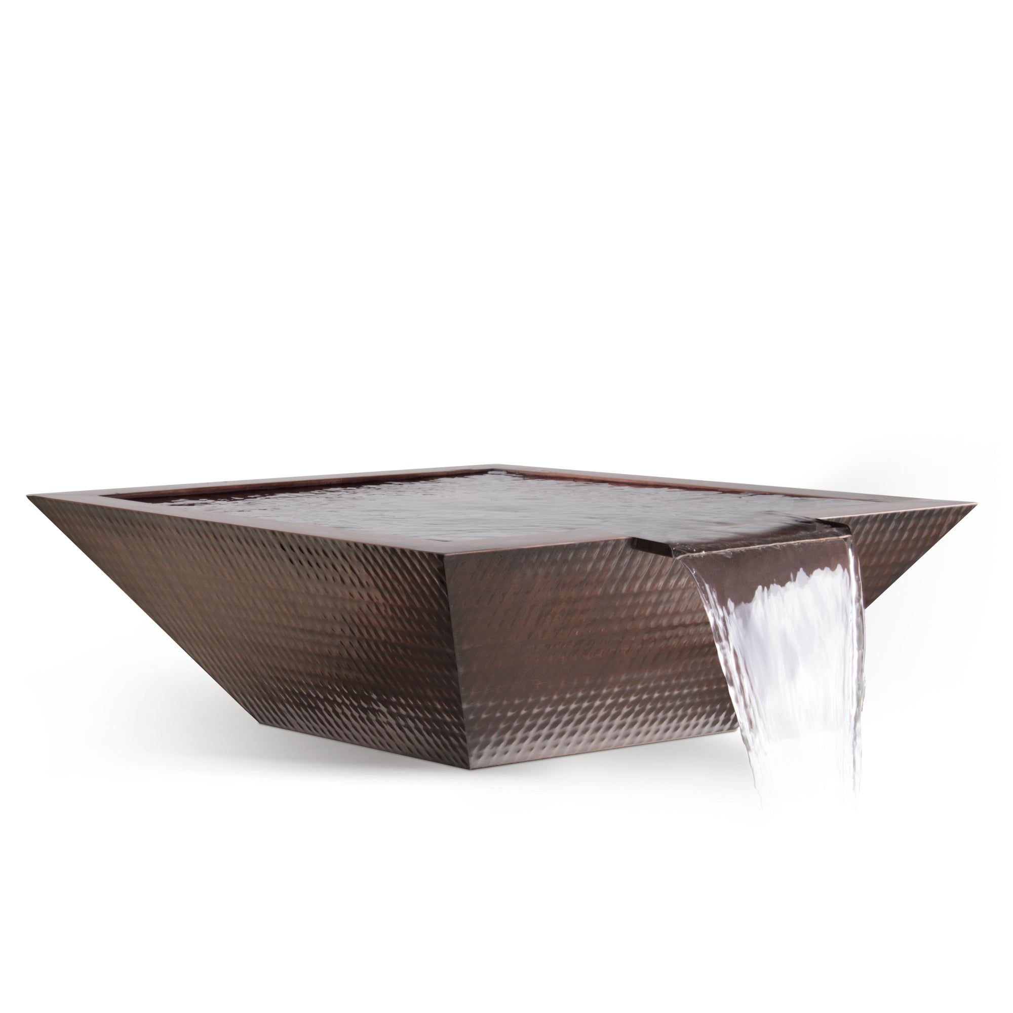 The Outdoor Plus - Maya Water Bowl in Hammered Copper