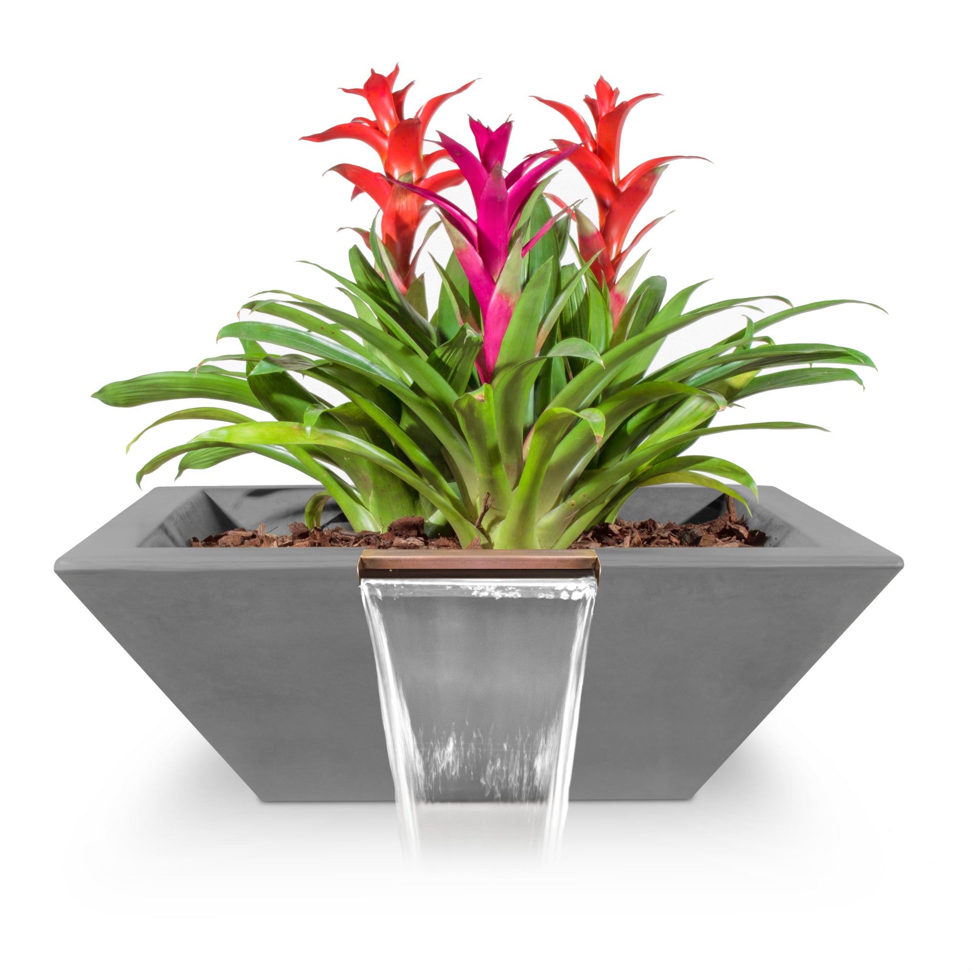 The Outdoor Plus - Maya Planter & Water Bowl in GFRC