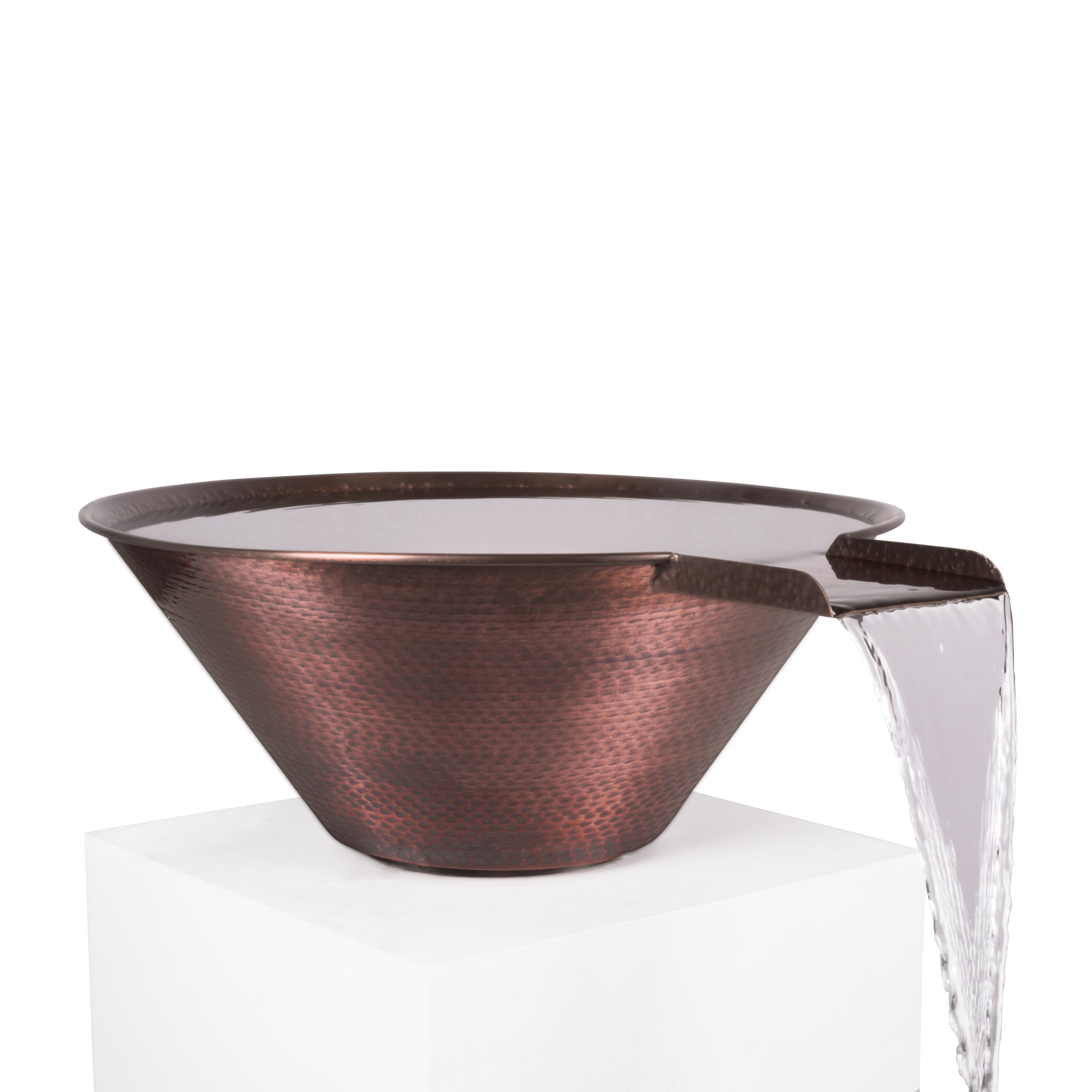 The Outdoor Plus - Cazo Water Bowl in Hammered Copper