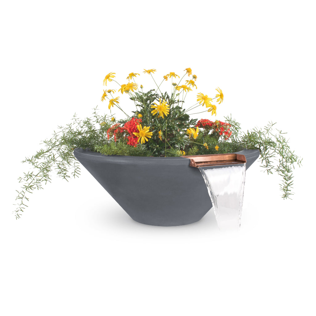 The Outdoor Plus - Cazo Planter & Water Bowl in GFRC