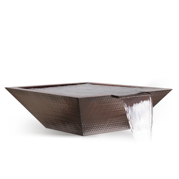The Outdoor Plus - Maya Water Bowl in Hammered Copper
