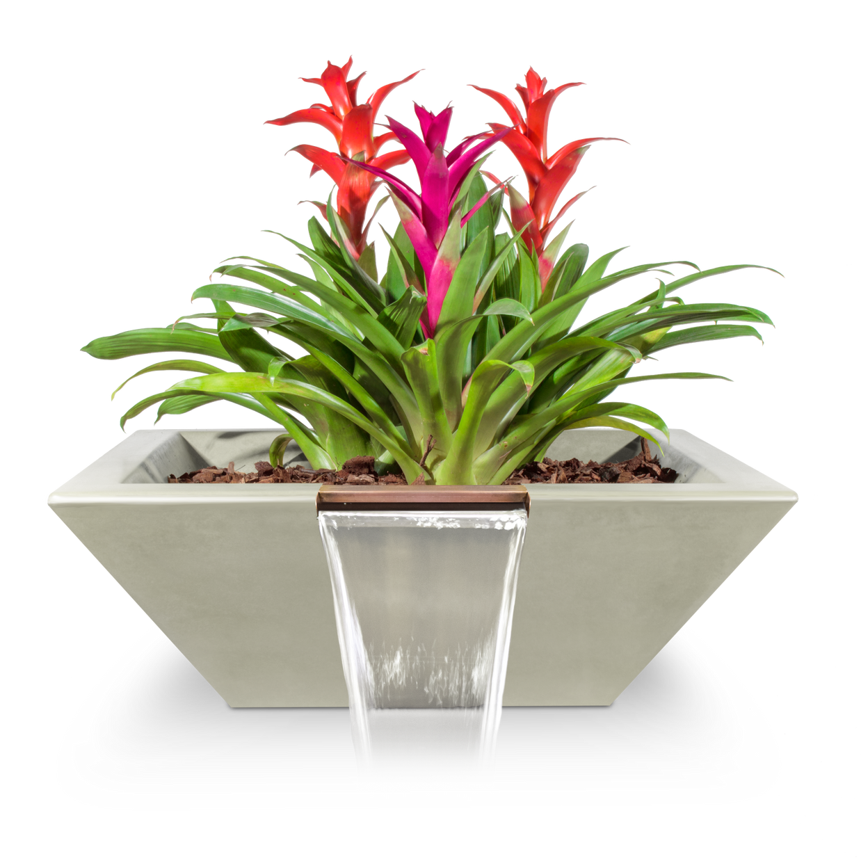 The Outdoor Plus - Maya Planter & Water Bowl in GFRC