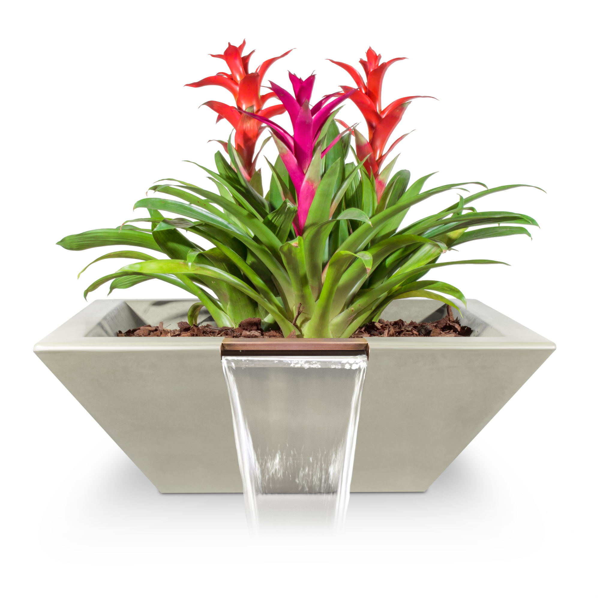 The Outdoor Plus - Maya Planter & Water Bowl in GFRC
