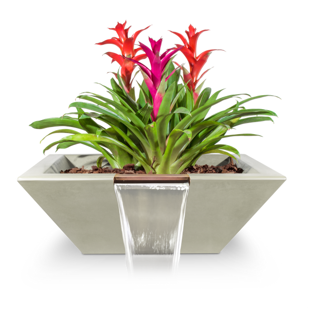 The Outdoor Plus - Maya Planter & Water Bowl in GFRC