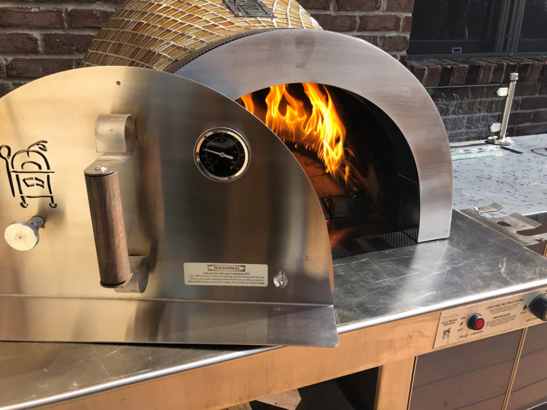 HPC Forno De Pizza Oven Door w/Thermometer