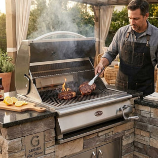 Cal Flame - BBQ Built In Grills G Charcoal - LP
