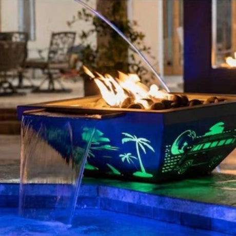 The Outdoor Plus - Lighthouse Series Fire Bowl with LED - Made in the USA