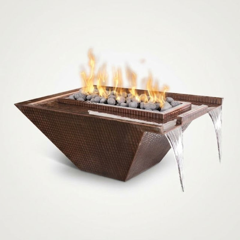 The Outdoor Plus - Nile Fire & Water Bowl in Hammered Copper
