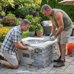 HPC - Ready to Finish Square Fire Pit Kit
