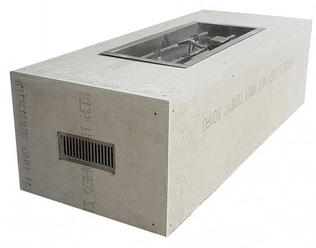 HPC Ready to Finish Rectangle with H Burner