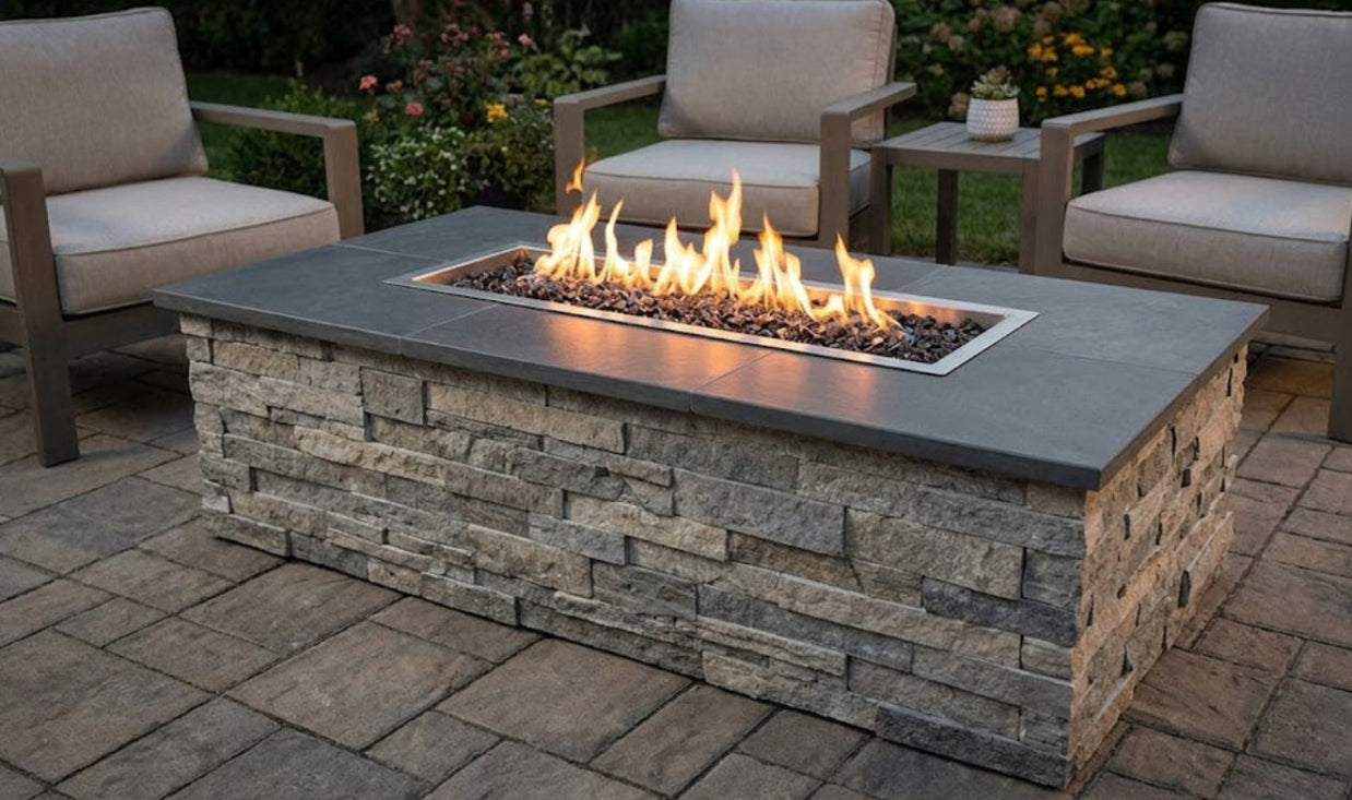 Fire Pit Kit with your finishing touches