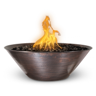 The Outdoor Plus - Remi Fire Bowl in Hammered Copper