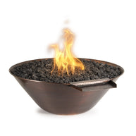 The Outdoor Plus - Remi Fire & Water Bowl in Hammered Copper