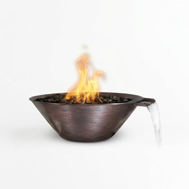 The Outdoor Plus - Remi Fire & Water Bowl in Hammered Copper