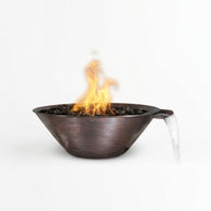 The Outdoor Plus - Remi Fire & Water Bowl in Hammered Copper
