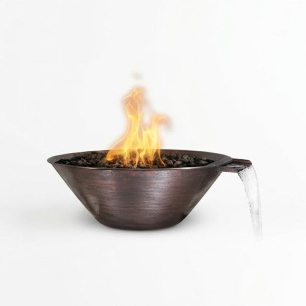 The Outdoor Plus - Remi Fire & Water Bowl in Hammered Copper
