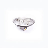 HPC Certified Fire Pit Insert - Round Bowl - Electronic Ignition