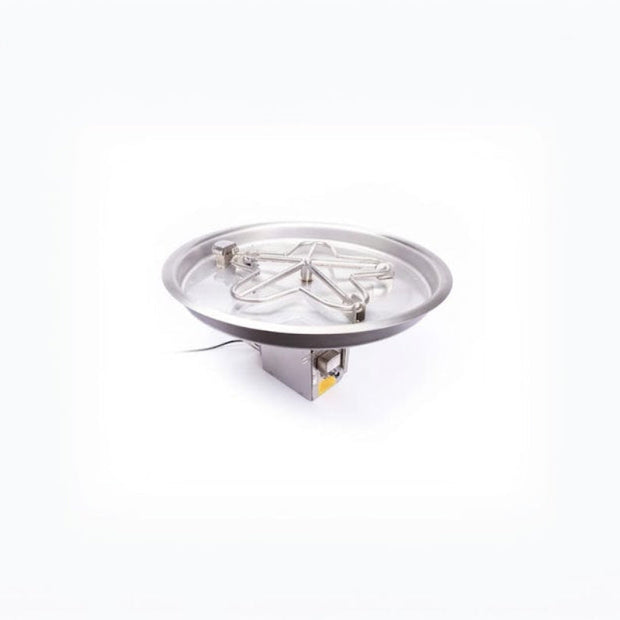 HPC Certified Fire Pit Insert - Round Bowl - Electronic Ignition