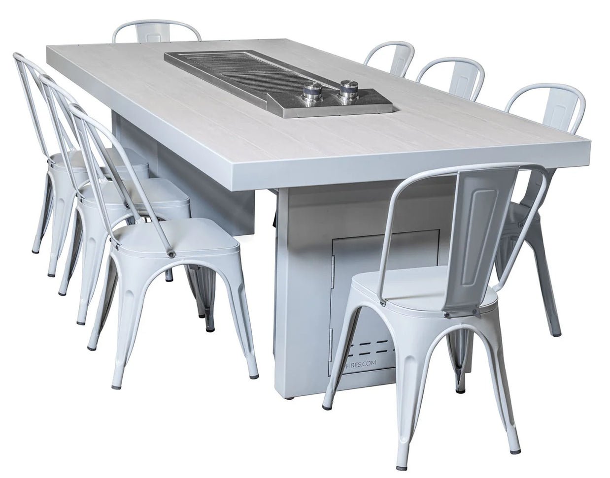 Videl Santa Barbara Cooking Table — Powder Coated Steel
