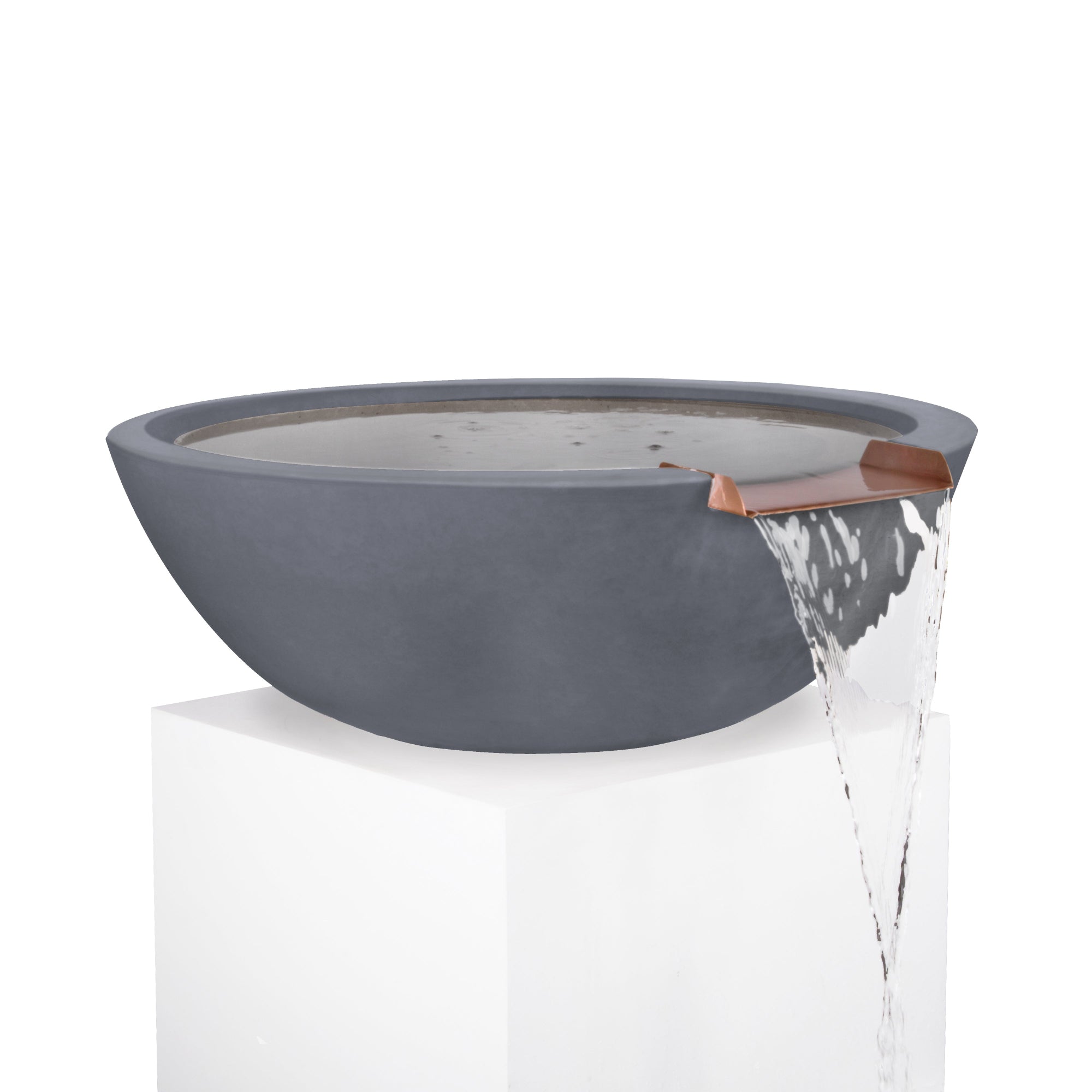 The Outdoor Plus - Sedona Water Bowl in GFRC