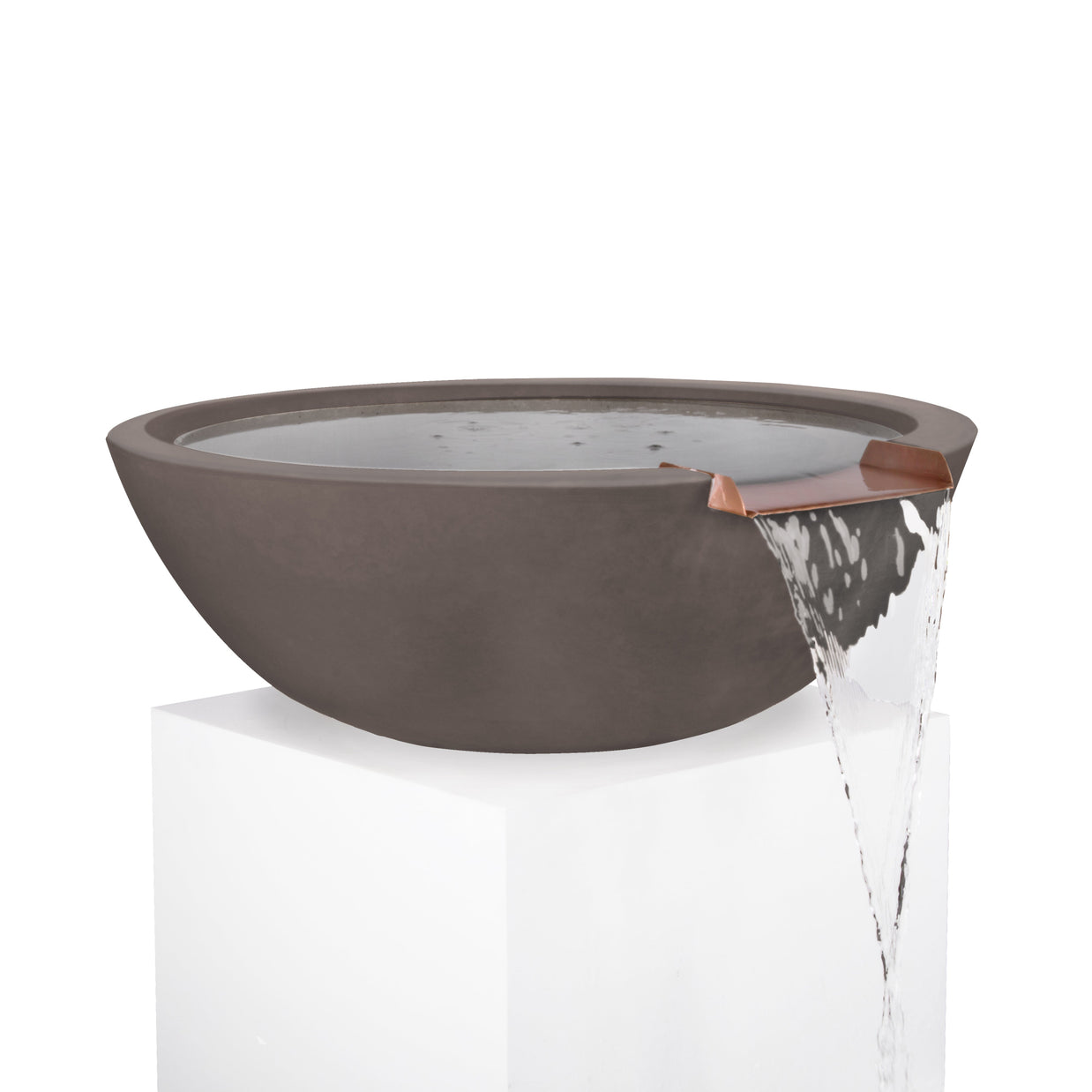 The Outdoor Plus - Sedona Water Bowl in GFRC