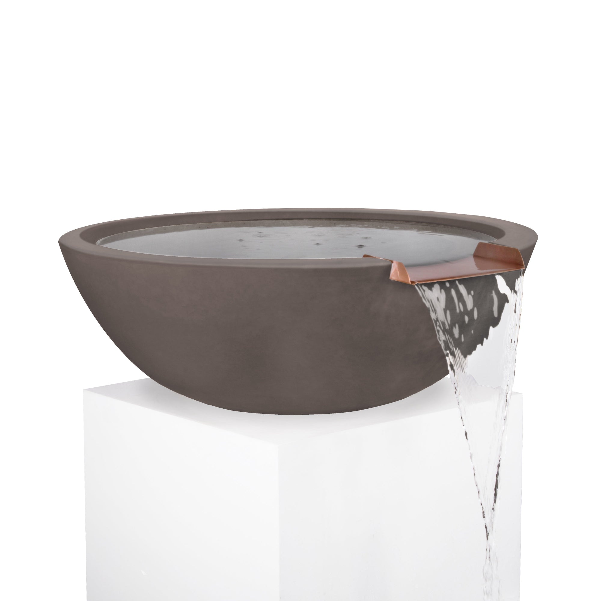 The Outdoor Plus - Sedona Water Bowl in GFRC