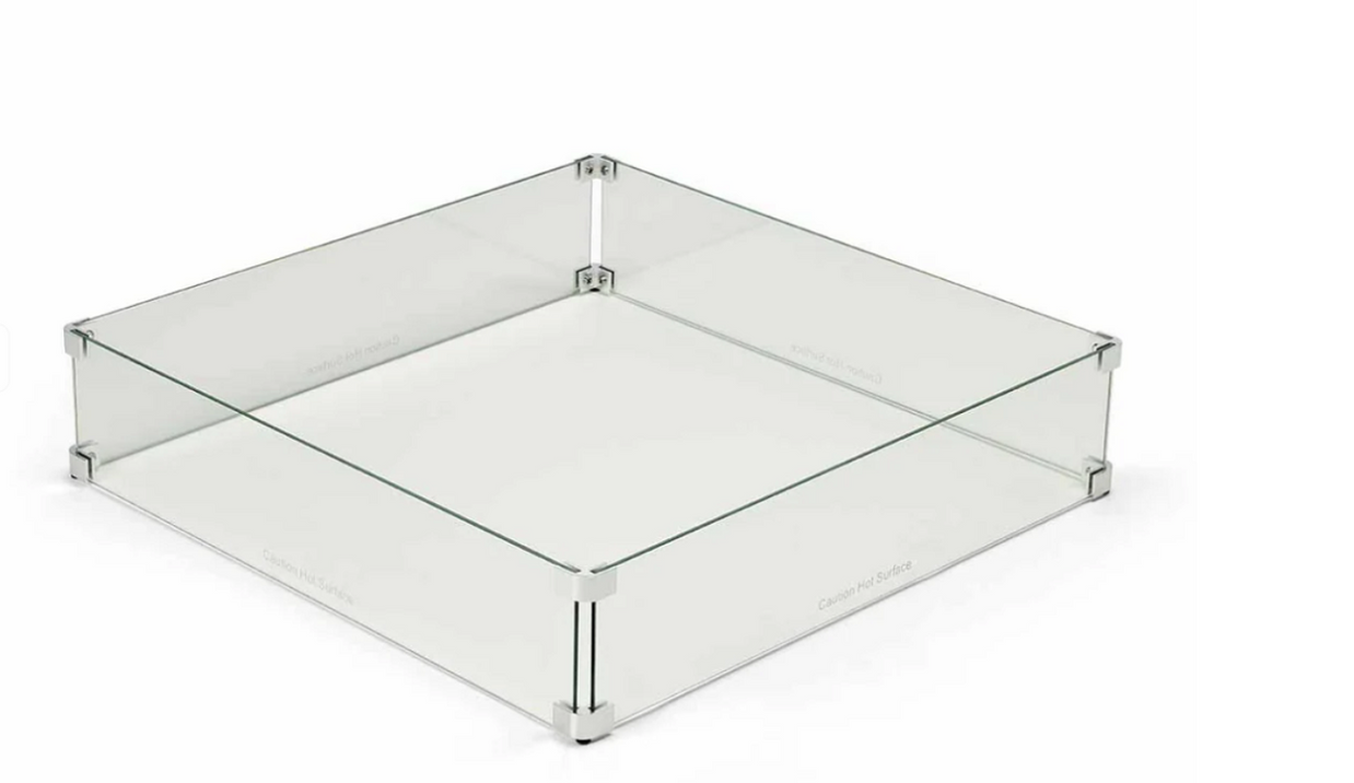 HPC - Square Glass Wind Guard Kit