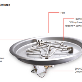 HPC - Ready to Finish Square Fire Pit Kit