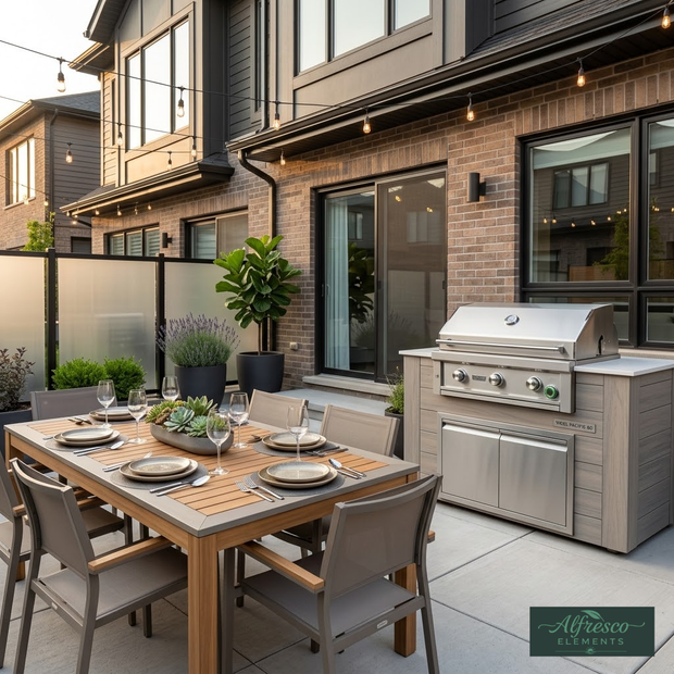Videl 60" Pacific — Complete BBQ Island | Composite