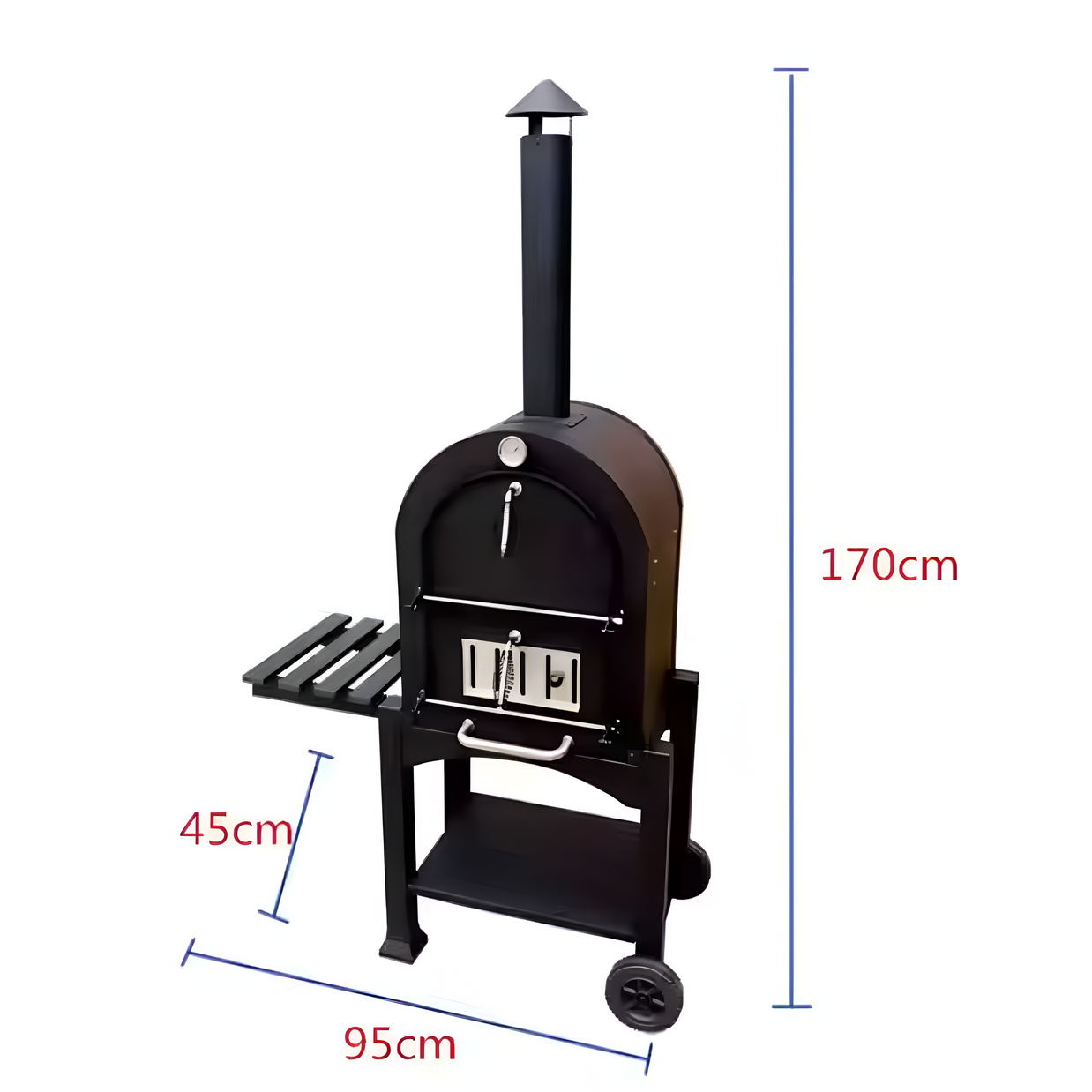 EmberFlame Compact Wood-Fired Pizza Oven