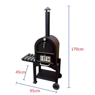 EmberFlame Compact Wood-Fired Pizza Oven