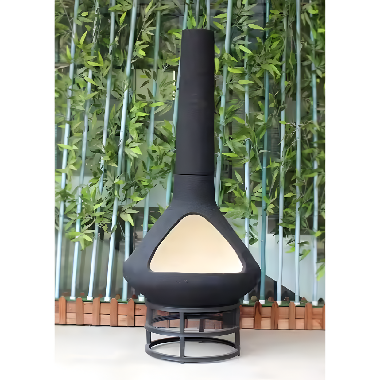 EmberCraft Nova Chiminea Fire Pit