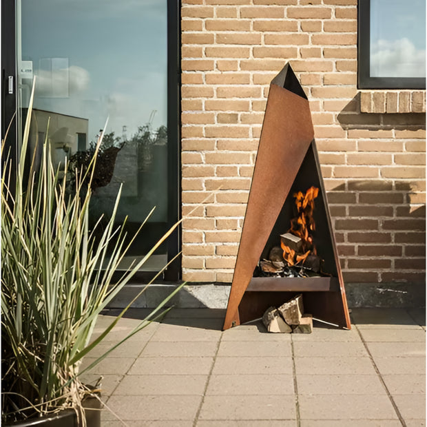 Auric Ember Obelisk Chiminea