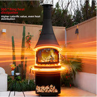 Nocturne Hearth Orbit Glass Chiminea