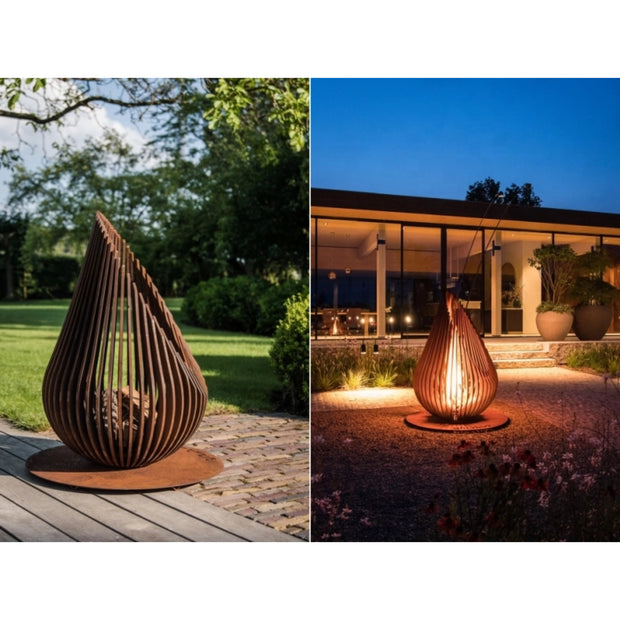 EmberSpire Sculptural Fire Tower