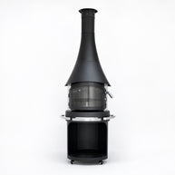 Nocturne Hearth Orbit Glass Chiminea