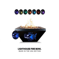 The Outdoor Plus - Lighthouse Series Fire Bowl with LED - Made in the USA