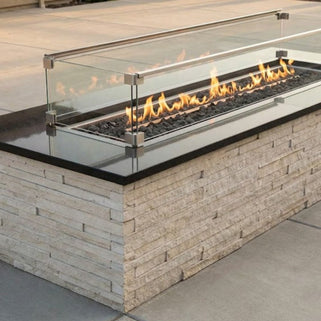 HPC - Rectangular Glass Wind Guard Kit