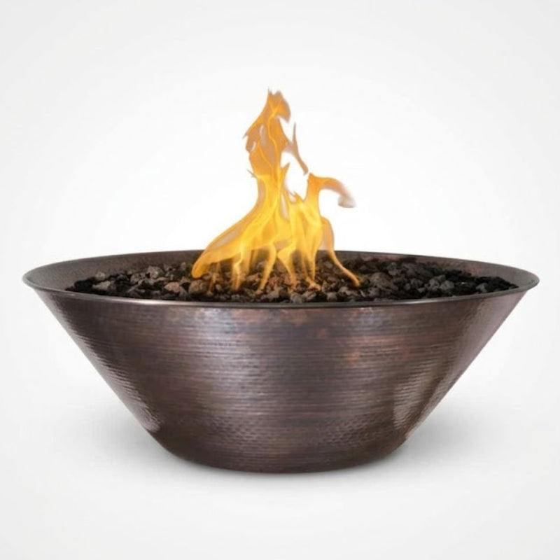 The Outdoor Plus - Remi Fire Bowl in Hammered Copper
