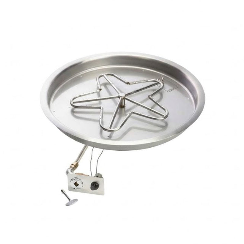 HPC Round match lit penta burner and pan